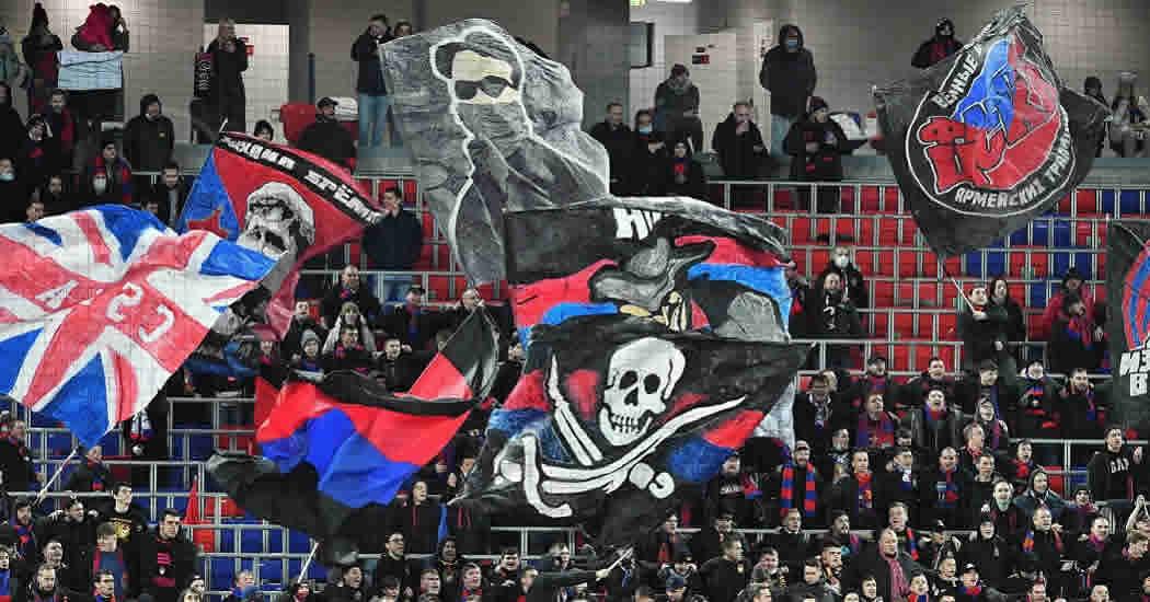 В МВД сообщили подробности массового задержания фанатов после матча ЦСКА