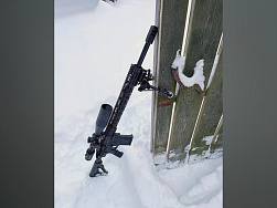 Лобаев подарит винтовку "Счетчик" первому уничтожившему БМП Bradley