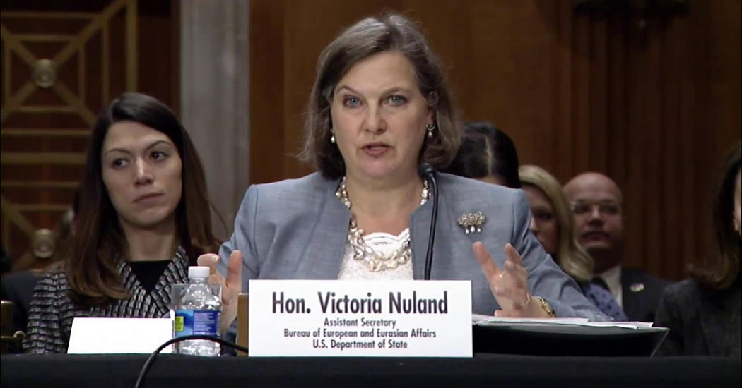 В Кремле оценили слова Нуланд, назвавшей Крым законной военной целью