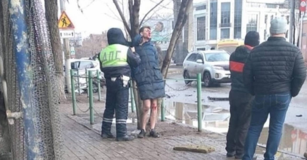 Полуголый сын российского депутата сбил военного прокурора с женой на переходе