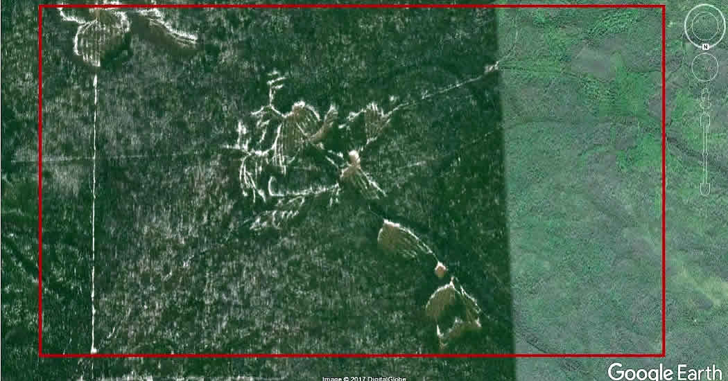 На перевале Дятлова обнаружены гигантские таинственные знаки