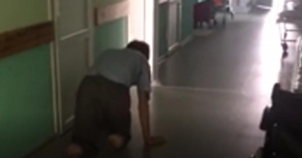 Минздрав Башкирии отреагировал на видео с ползущим по полу инвалидом