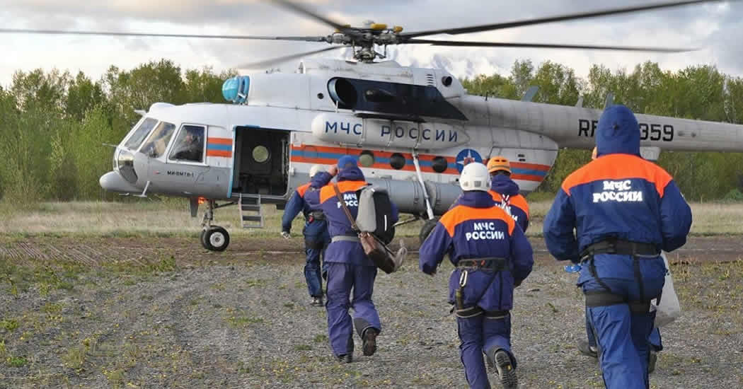 На Камчатке рассказали о поисках на месте падения Ми-8 в озеро