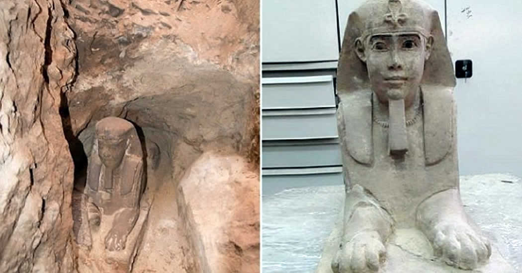В Египте нашли еще одного древнего сфинкса