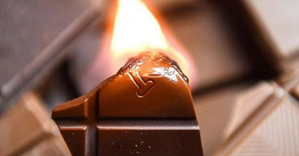 Должен ли гореть шоколад?