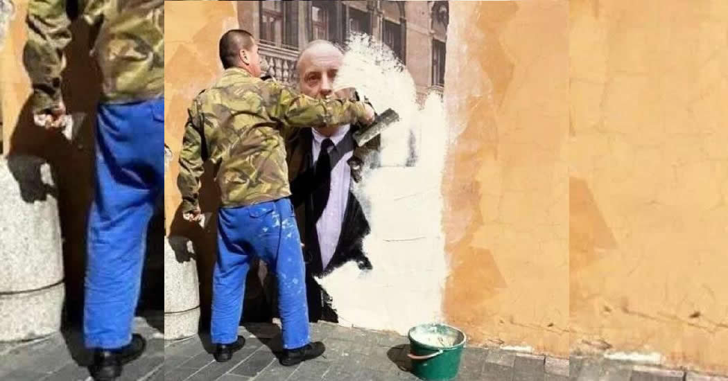 Автор граффити с Бродским в Петербурге надеется его восстановить