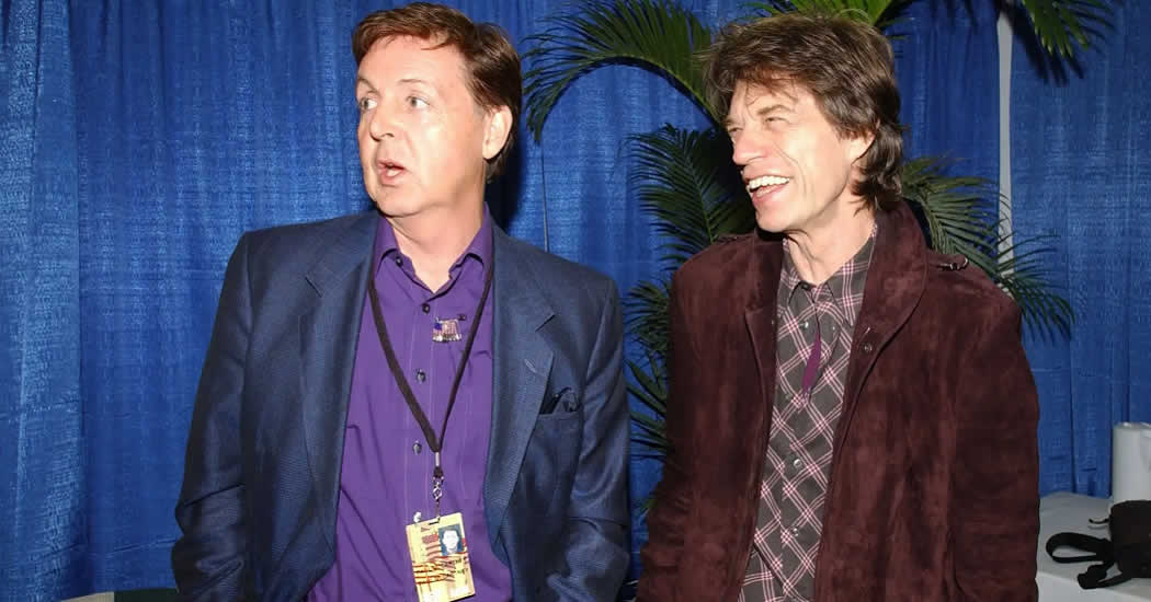 Rolling Stones выпустят совместные песни с экс-участниками The Beatles