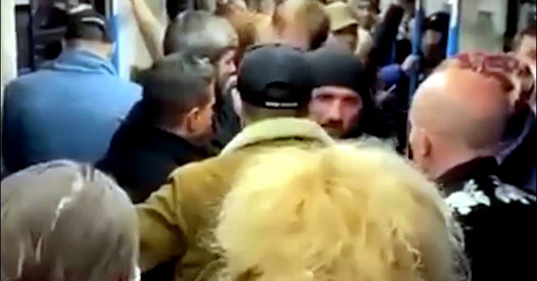 Полиция установила участников конфликта на станции метро "Текстильщики"