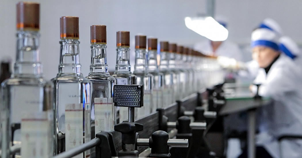 В России выросло производство алкоголя