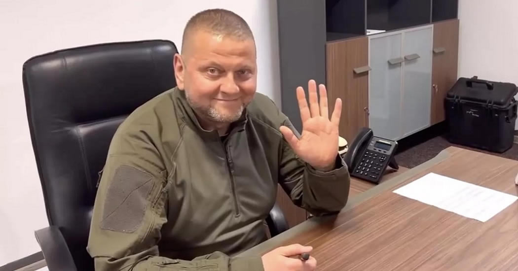 ВСУ опубликовали видео с Залужным после сообщений о его тяжелом ранении