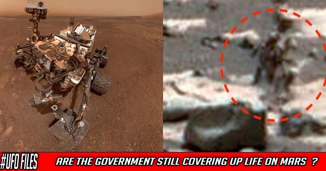 На снимке с Марса нашли обнимающихся инопланетян