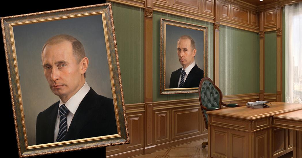 В Кремле заверили, что инструкций о размещении портретов Путина нет