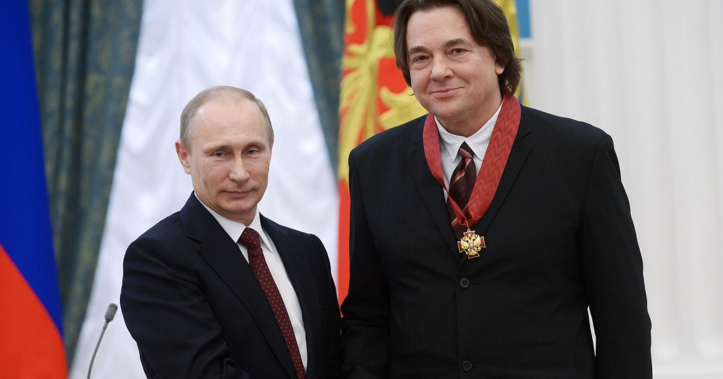Путин наградил Эрнста орденом "За заслуги перед отечеством" I степени
