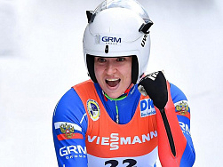 Саночница Иванова стала шестикратной чемпионкой Европы