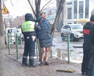  Полуголый сын российского депутата сбил военного прокурора с женой на переходе