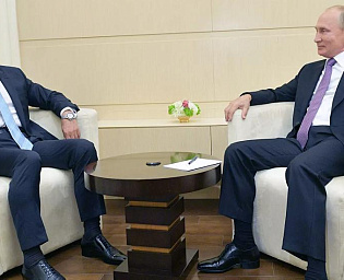  Путин провел встречу с Медведчуком