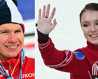  Олимпийские чемпионы Большунов и Щербакова признаны спортсменами года