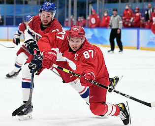  Российские хоккеисты впервые проиграли на ОИ 2022