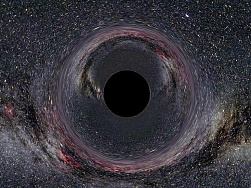 Человечество впервые увидело черную дыру