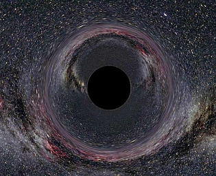  Человечество впервые увидело черную дыру
