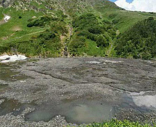  В Сочи исчезло озеро