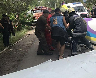 В Одессе рухнул легкомоторный самолет, оба пилота погибли