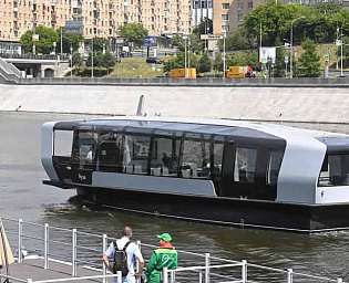  Запуск речных трамвайчиков по Москве-реке вызвал ажиотаж