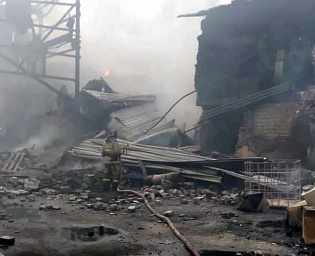  Число погибших при пожаре на заводе в Рязанской области достигло 16