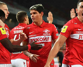  «Спартак» одержал победу в матче с «Химками» в матче чемпионата России