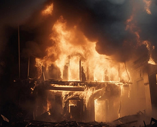 При пожаре на пороховом заводе в Тамбовской области погибли четыре человека